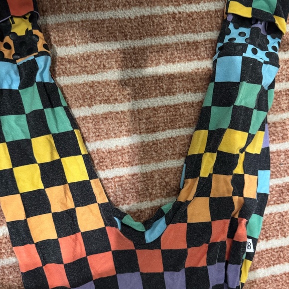 Bums and Roses 9-12 Month Convertible Romper - Picture 4 of 4